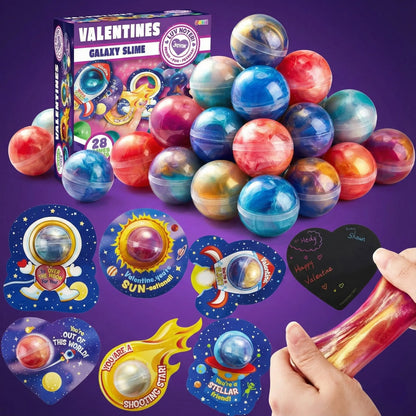 Cosmi™ Galaxy Slime Valentines Pack