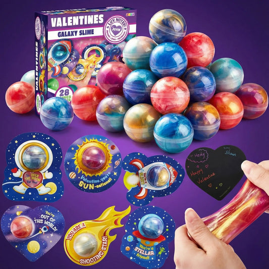 Cosmi™ Galaxy Slime Valentines Pack